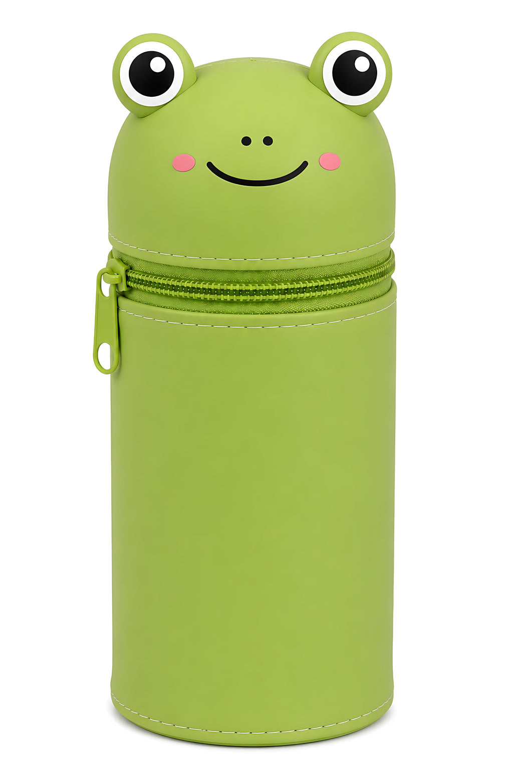 Frog Silicone Pencil Case – Cute Large Capacity Organizer
