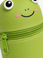 Frog Silicone Pencil Case – Cute Large Capacity Organizer