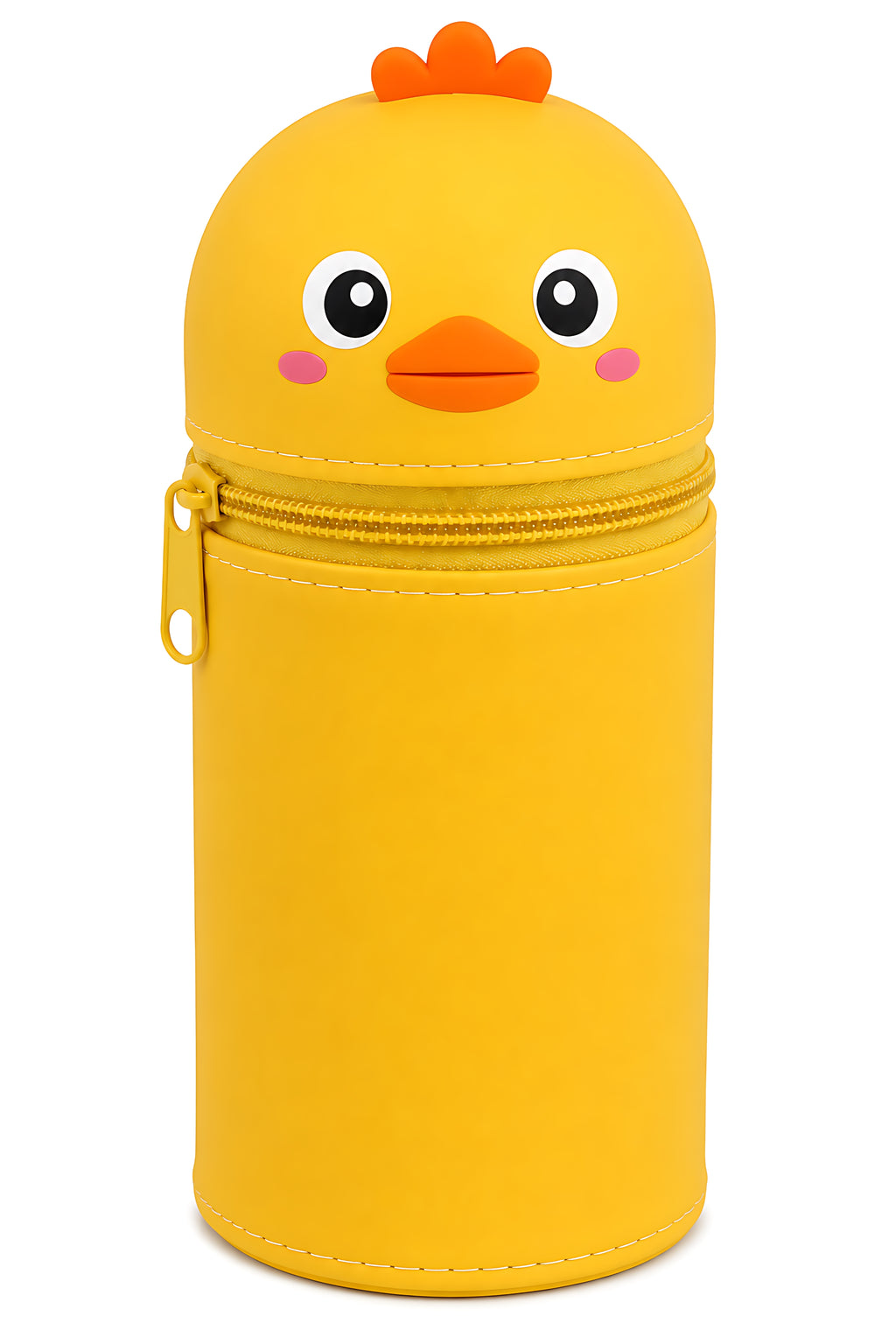 Duck Silicone Pencil Case – Cute Large Capacity Organizer
