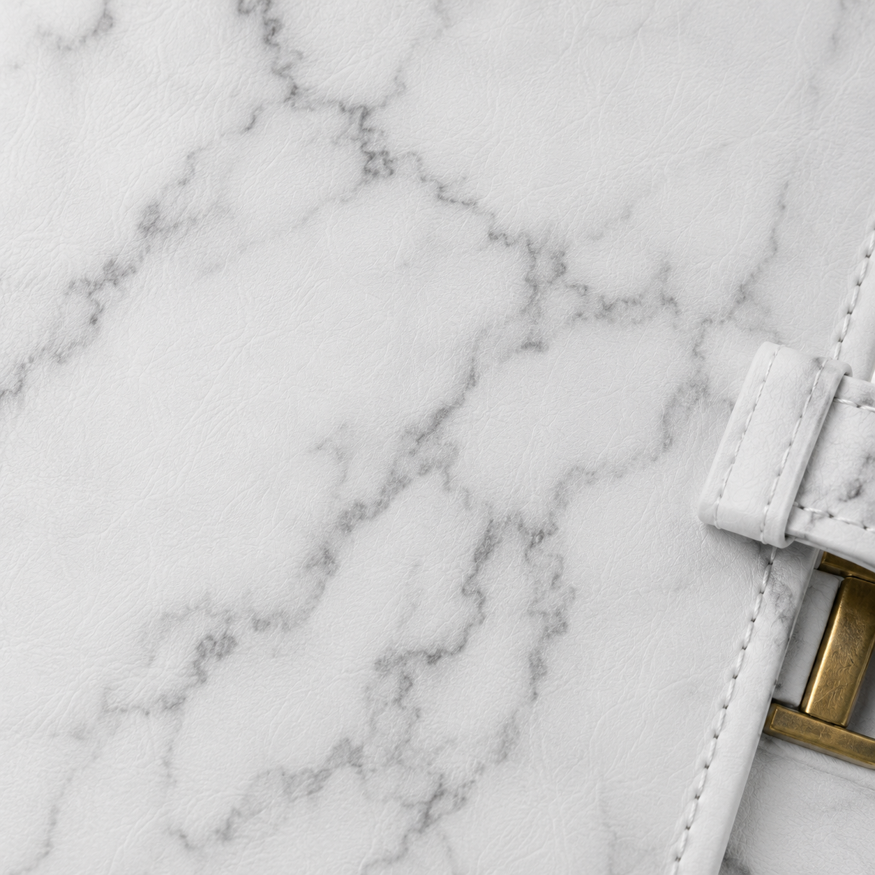 Marble Pattern Leather Journal Planner – Magnetic Strap Notebook Organizer