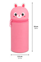 Bunny Silicone Pencil Case – Cute Large Capacity Organizer